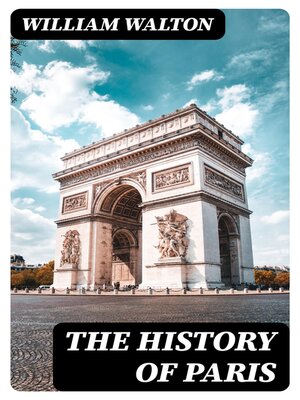 cover image of The History of Paris